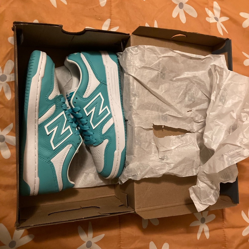women’s shoes tennis blue New Balance 480 size 5 1/2 running 🏃‍♀️